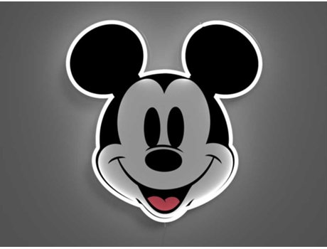 LUZ DECOR YELLOWPOP MICKEY FACE
