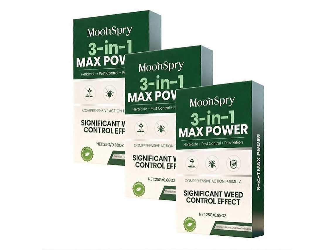 Herbicida Eficaz E Rápido Para Gramado E Jardim, 25g, 1 Peça3pcs