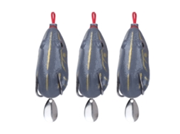Fishing Tackle Fishing Lure (simulated Bait, Spinner Attraction) Fishing Soft Bait 5.5cm/12g Three For Sale 3