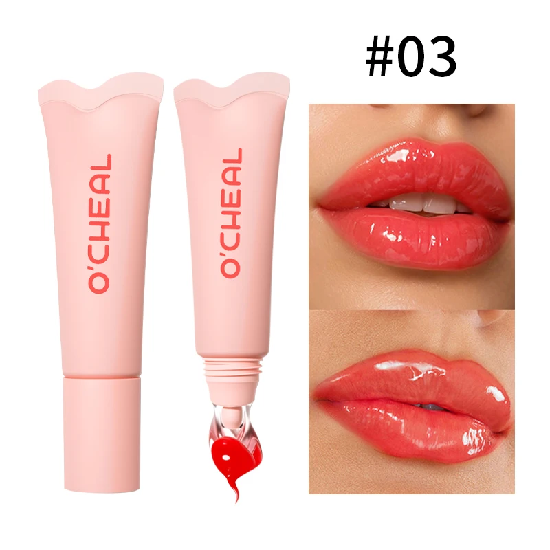 Gloss Labial Hidratante Com Essência Que Hidrata Sem Deixar Os Lábios Pegajosos E Suaviza As Linhas Dos Lábios.