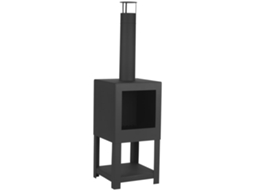 Lareira ESSCHERT DESIGN Preto Aço