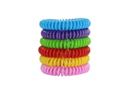 Pulseira Espiral De Citronela Anti Mosquito Sem Produtos Químicos Tamanho Único Para Crianças E Adultos Cores Aleatórias Siroco