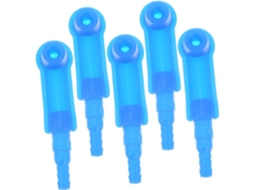 Conjunto De 5 Peças De Conectores Para Sangria De Fluido De Freio (plástico)