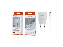 Carregador Luxury Ayme Puerto Usb Mtk Rede Preto