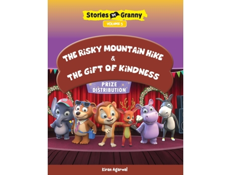 Livro The Risky Mountain Hike amp the Gift of Kindness de Kiran Agarwal (Inglês)