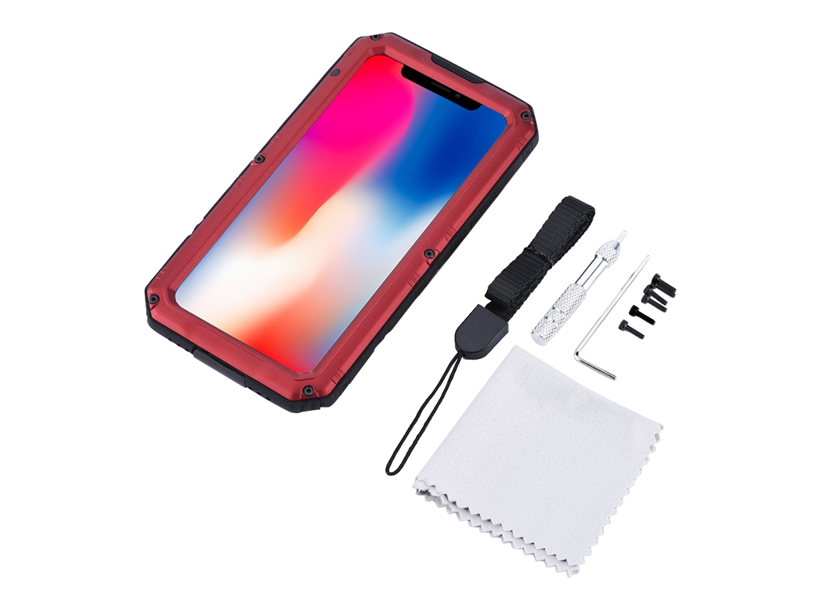 Capa LAXISCREED Iphone X Zinco Ip68 Estilo