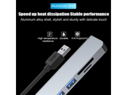 Hub Docking Station Usb LAXISCREED 5 em 1
