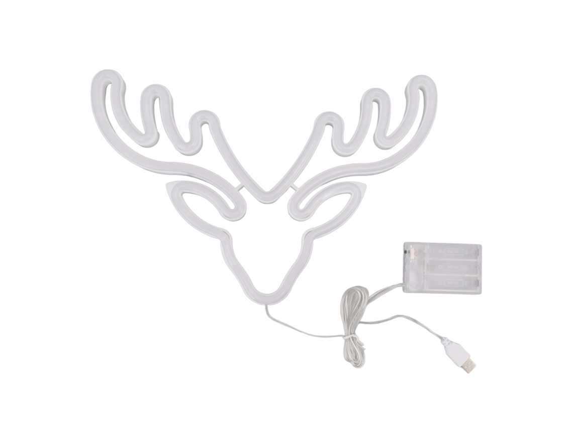 2026 sinal de Luz Neon Led Usb com Bateria para Natal Dormitório Decoração Parede Cores Vivas