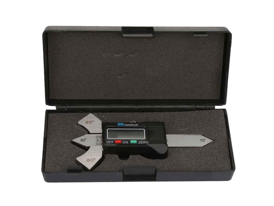 Calibre Digital de Solda 20mm para inspeção de costura de solda em métrico e polegadas | S/MARCA
