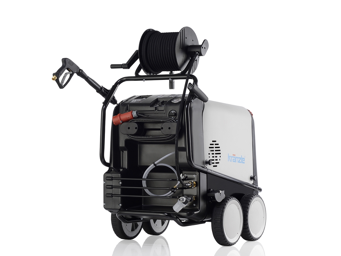 Lavadora De Alta Pressão Therm 1017 Com Tambor De Mangueira Kraenzle