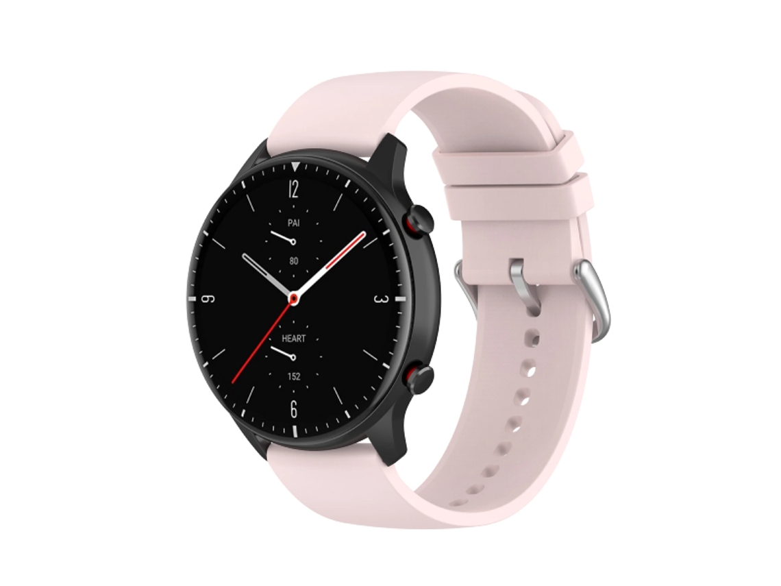 Bracelete Silicone com Fivela CAPASMART para Garmin Forerunner 170 Rosa