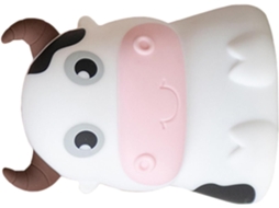 Abajur de silicone em formato de vaca para meninos e meninas. Luminária