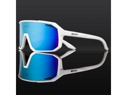 Óculos de Sol Unissex para Ciclismo com Lentes de Polímero Semitransparentes Resistentes a Impactos e com Proteção Uv400. MDUG (estilo C6)
