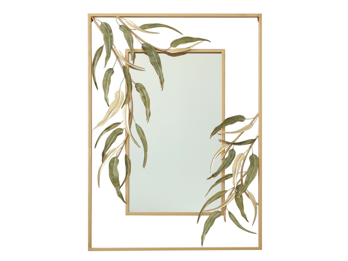 Espelho de Parede SIGNES GRIMALT Decorado Dourado 4,5x100x70 cm
