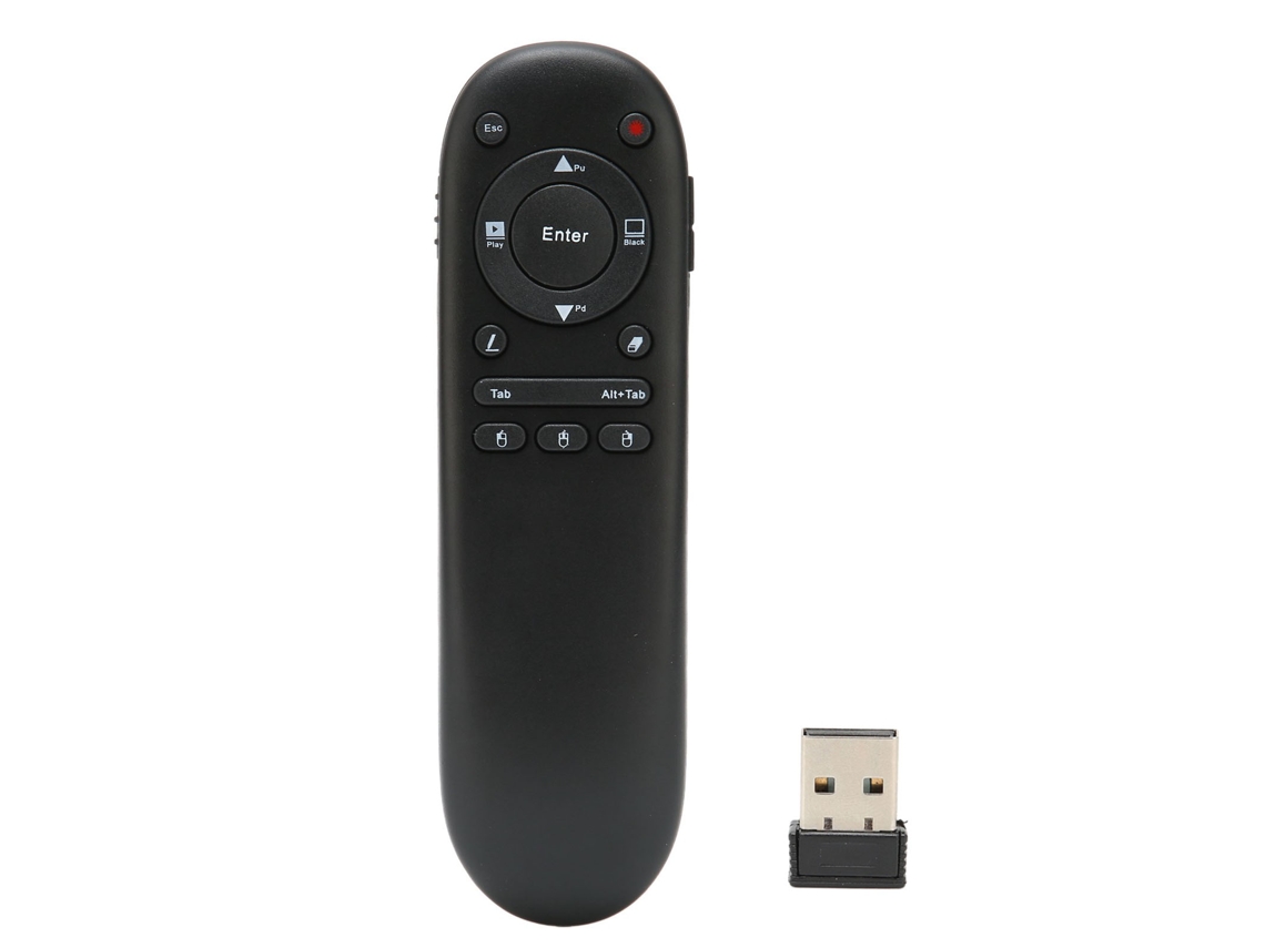 Caneta de Controle Remoto Multifuncional para PPT Sem Fio | S/MARCA