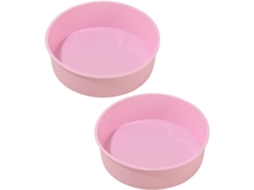 Forma de silicone antiaderente para bolo