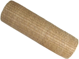 1 Peça de Rolo Cervical Natural Feito Material Taboa Trançado. Travesseiro Ortopédico Cilíndrico CHABERLU