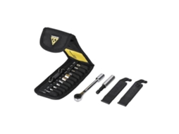 Ferramenta Topeak Kit Mini Ferramentas Ratchet Rocket Lite Dx Conjunto De Chaves Multiesportivo Preto