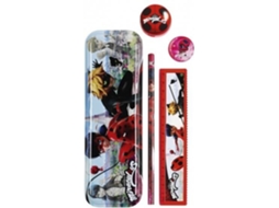 Conjunto de Papelaria DISNEY Lady Bug