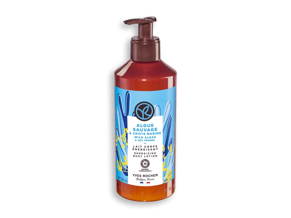 Leite Para Corpo Alga Selvagem Funcho Marítimo 390ml Yves Rocher France