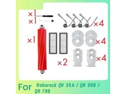 Escova Lateral Roborock 35a, 17 Unidades