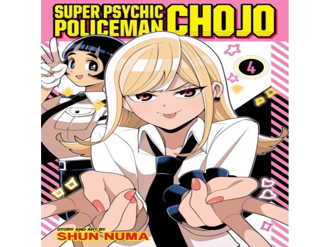 Livro Super Psychic Policeman Chojo Vol. 4 de Shun Numa (Inglês)