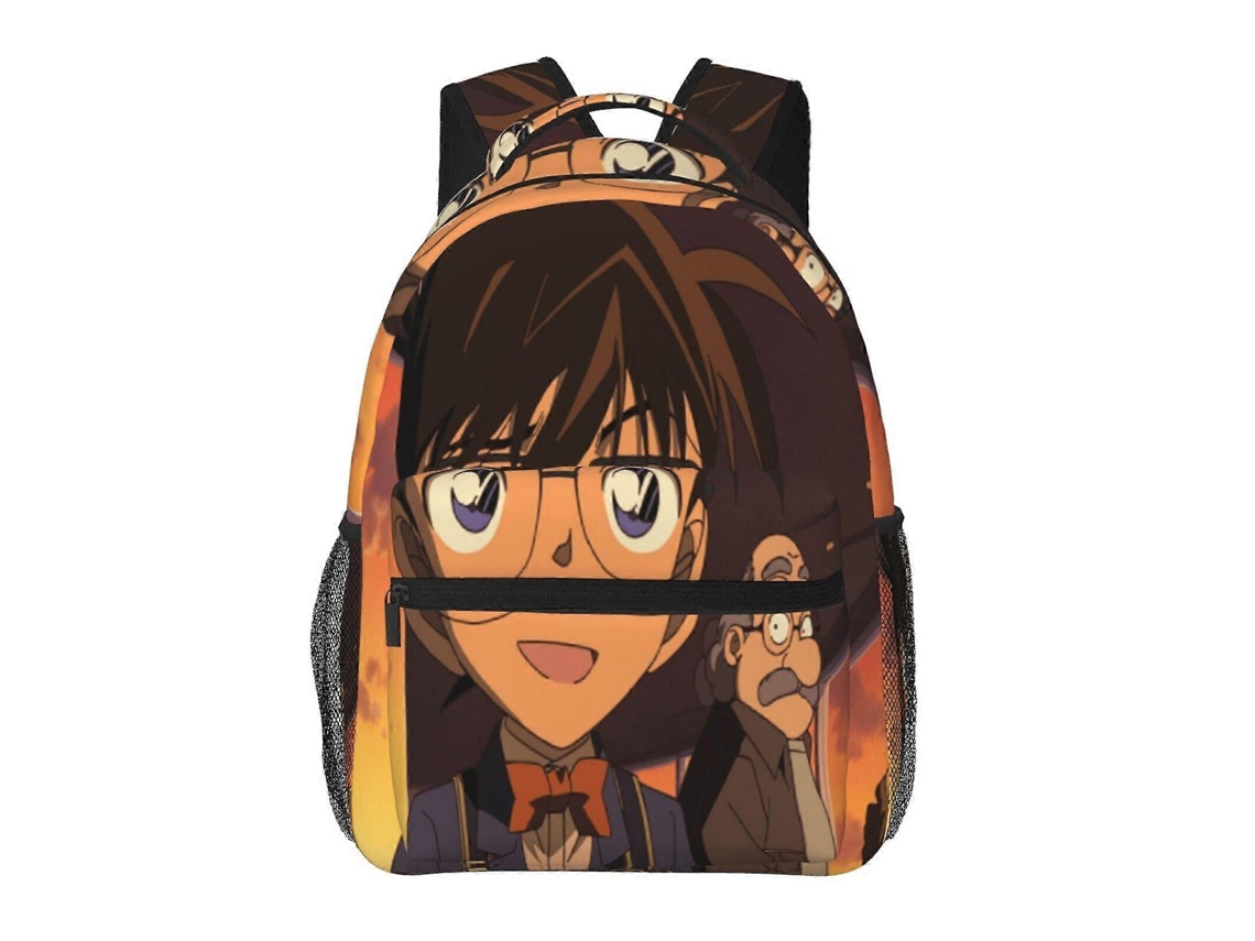Mochila De Estudante Conan Edogawa, Durável E Leve, Com Alça Impermeável E Respirável. Olysi Shop