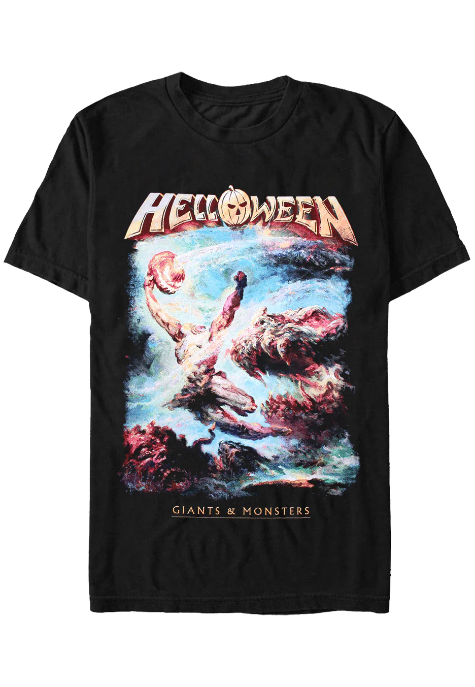 Size:s Rockinstone Helloween - Giants Monsters - T-shirt Unisex Adults