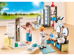 PLAYMOBIL City Life: Casa de Banho 9268 (Idade mínima: 4 - 60 Peças)