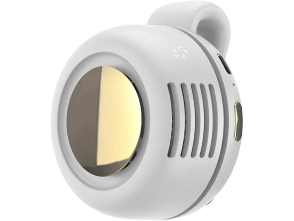 Ventilador de Cintura MDUG, mini ciclônico, portátil, recarregável USB, colorido