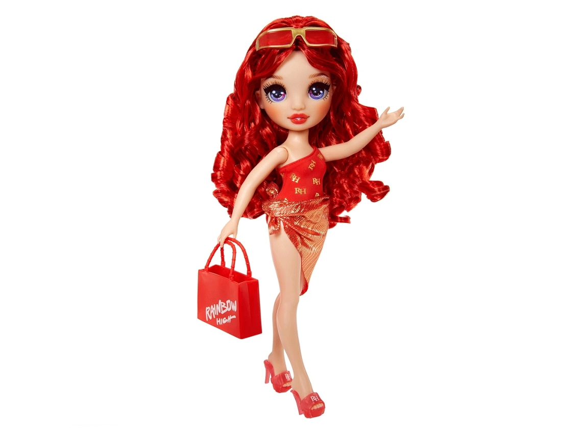 RAINBOW HIGH Swim & Style - Boneca Ruby RAINBOW HIGH (Idade Mínima Recomendada: 4 Anos)