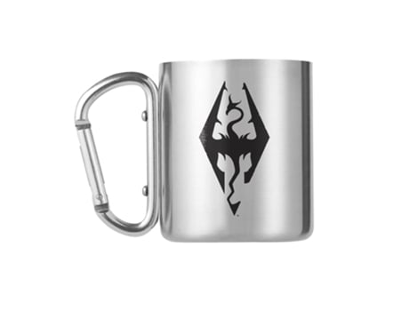 Caneca SKYRIN Simbolo Dragão (Prateado)