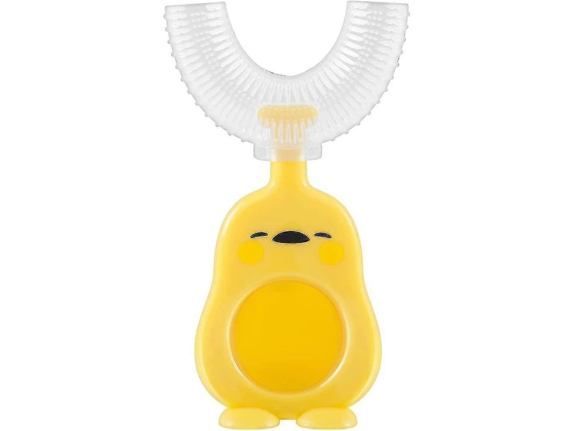 Escovas de Dente Infantis em Formato U para Crianças 2 a 6 Anos e 12 Anos. Escova Infantil 360° Toda GOKOCO