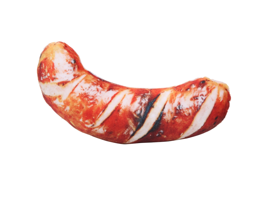 Mali almofada de Comida Simulada Salsicha Travesseiro Decorativo Brinquedo de Pelúcia Presente