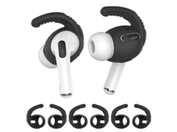 Ahastyle Pt 100 Capa de Ouvido Antiderrapante para Apple Airpods Pro Ganchos Silicone Orelha 3 Pares Anti pe Rda T GOKOCO