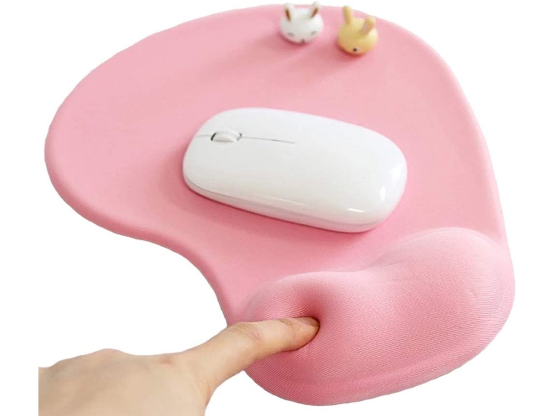 Tapete De Rato Para Escritório Com Apoio Para Os Pulsos Em Gel - Joystick Para Jogos Com Design Ergonómico E Base De Borracha SUNNY SPACES