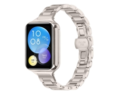 Bracelete Aço Inoxidável Fino com Fecho de Borboleta para Redmi Watch 6/5/4 XIAOMOYU