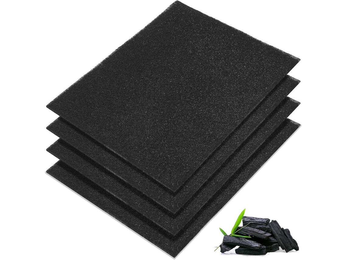 Filtros De Ar De Fibra De Carbono Ativado Para Coifas De Cozinha E Ventiladores De Mesa.