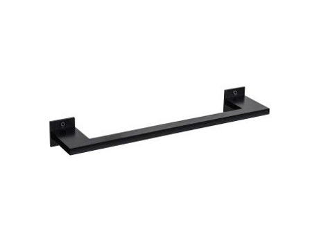 Toalheiro Slim Black 425Mm JNF
