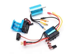 Motor Brushless 2838 4500kv com Esc 35a Carros Rc 1/14 1/16 1/18