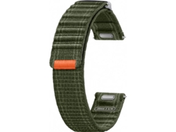 Bracelete SAMSUNG Galaxy Watch 7 de Tecido (M/L - Verde Escuro)
