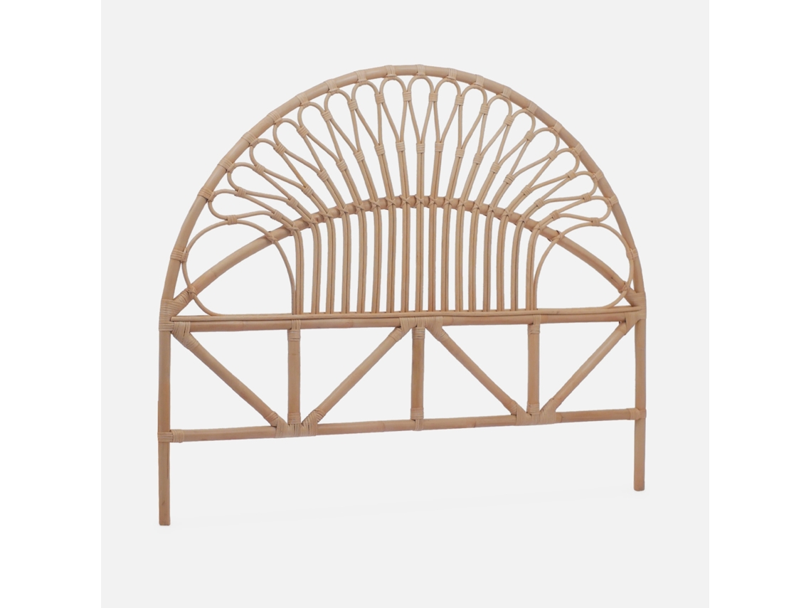 Cabeceira Para Cama De Vime Natural