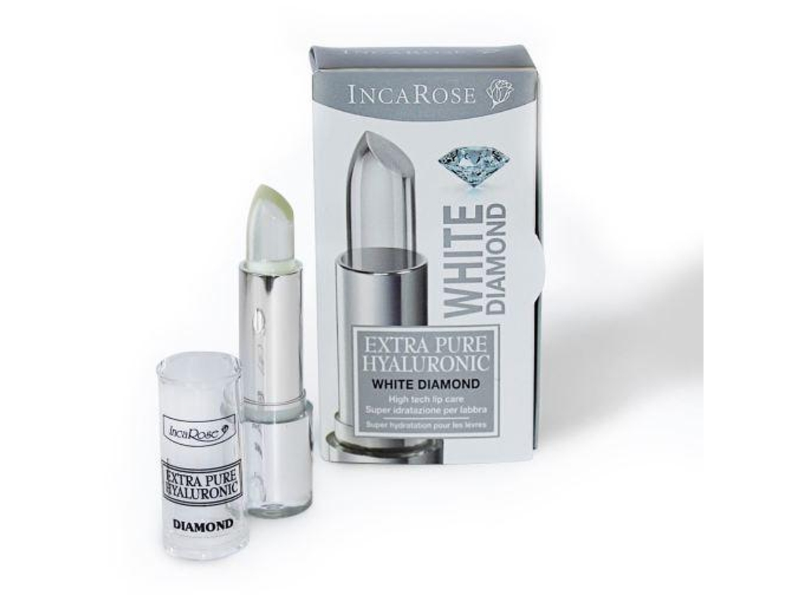INCAROSE Batom Diamante Branco Ácido Hialurônico