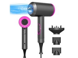 Secador De Cabelo Profissional 2000w, Secagem Rápida, Íons Negativos, Temperatura Ajustável E Difusor Gsla Ly Ebike