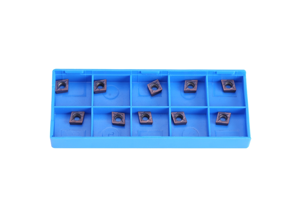 10pcs Pontas Inserts Carbide Cnc Lathe Turning Tool Ccmt060204 Vp15tf Com Caixa