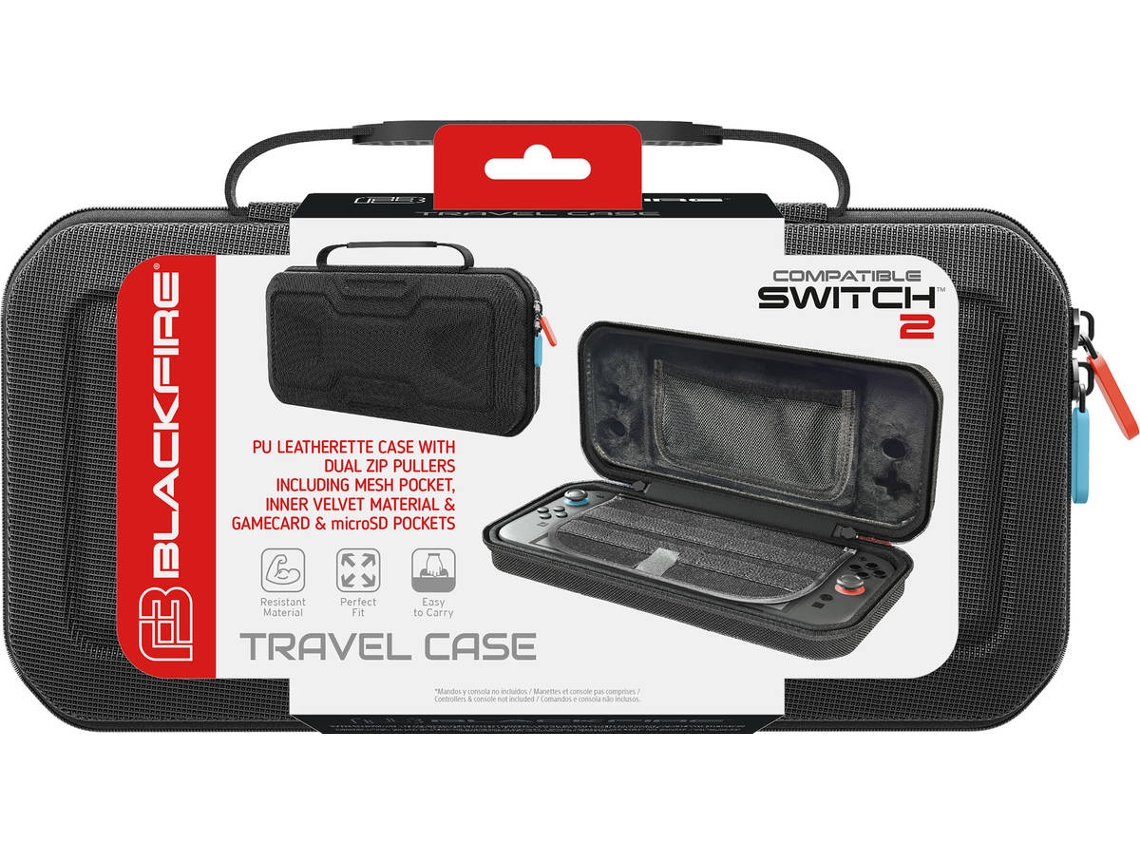 Bolsa Transporte Deluxe BLACKFIRE Nintendo Switch 2