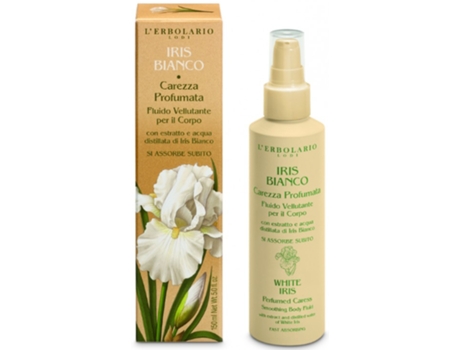 L´Erbolario Íris Branco Fluido Corporal Perfumado 150 ml