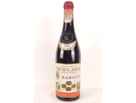 Vinho Tinto MARCHESI DI BAROLO 1958 (75 cl - 1 unidade)