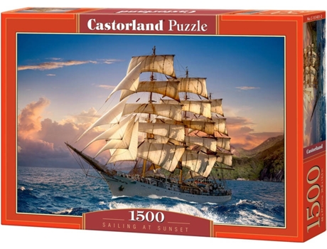 Puzzle  Sailing at Sunset (1500 Peças)