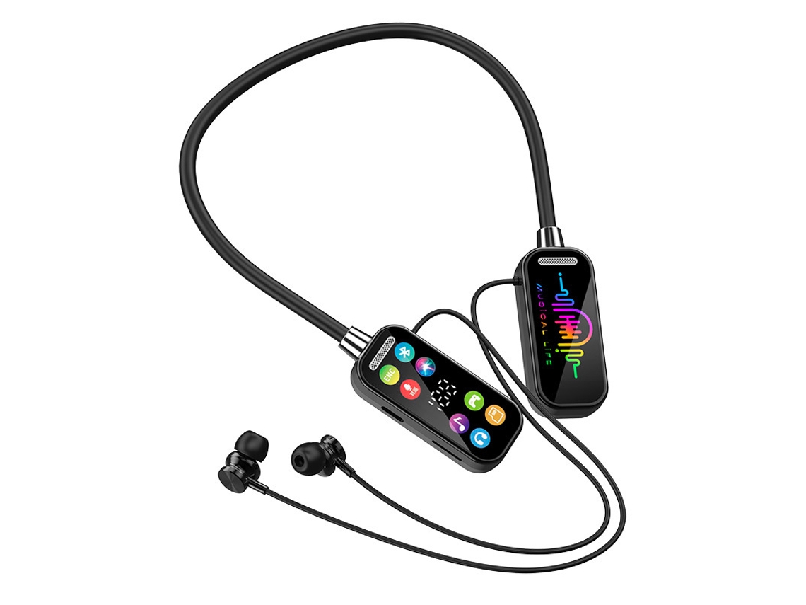 Fones De Ouvido Bluetooth, Tela, Bateria Com Duração De 50 Horas, Som De Alta Fidelidade (hifi), Microfone, Fones De Ouvido Sem Fio.